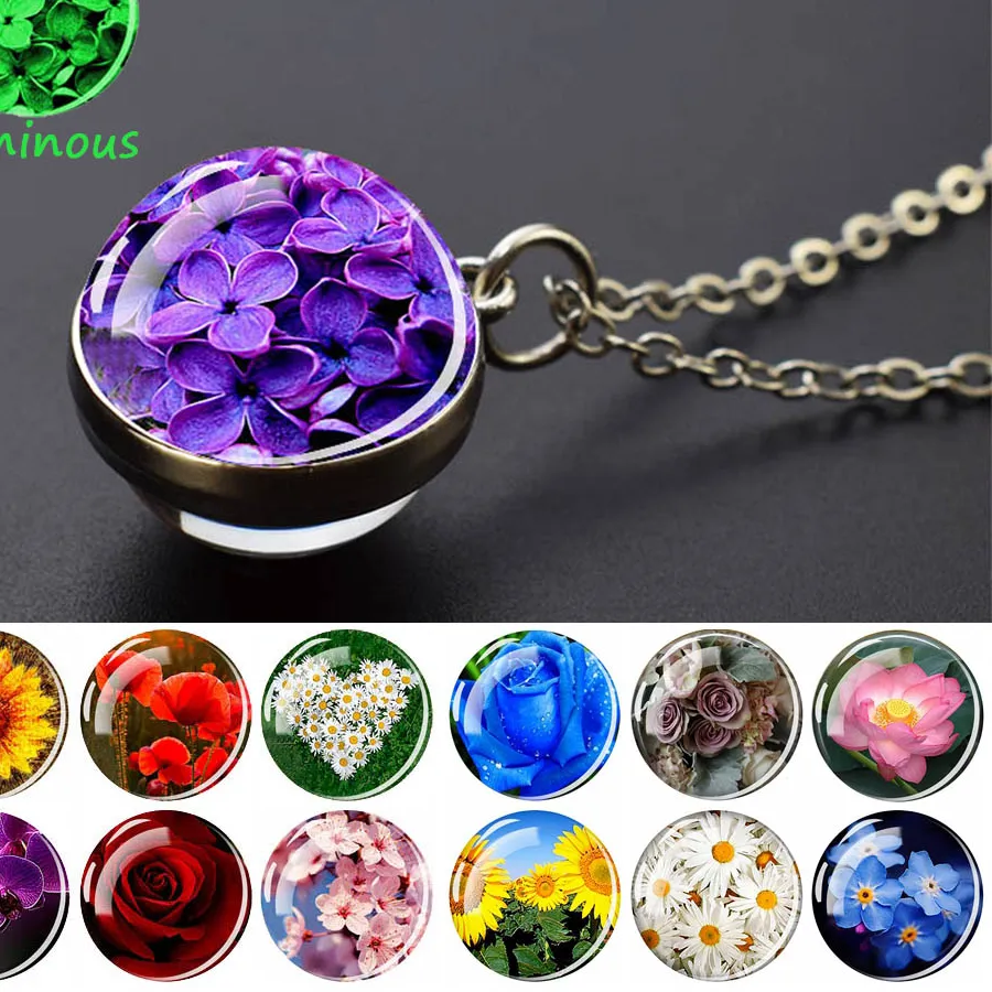 Authentic The Luminescent Botanical Orb- Glow- In- The- Dark Floral Talisman