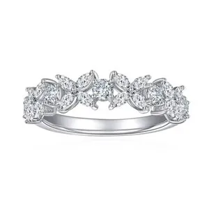 Authentic Four-Leaf Clover Elysium Ring: Weave Your Fate with Golden Destiny