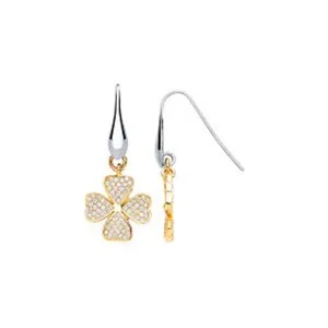 Authentic Auric Fortune: The Gilded Clover Talisman Earrings
