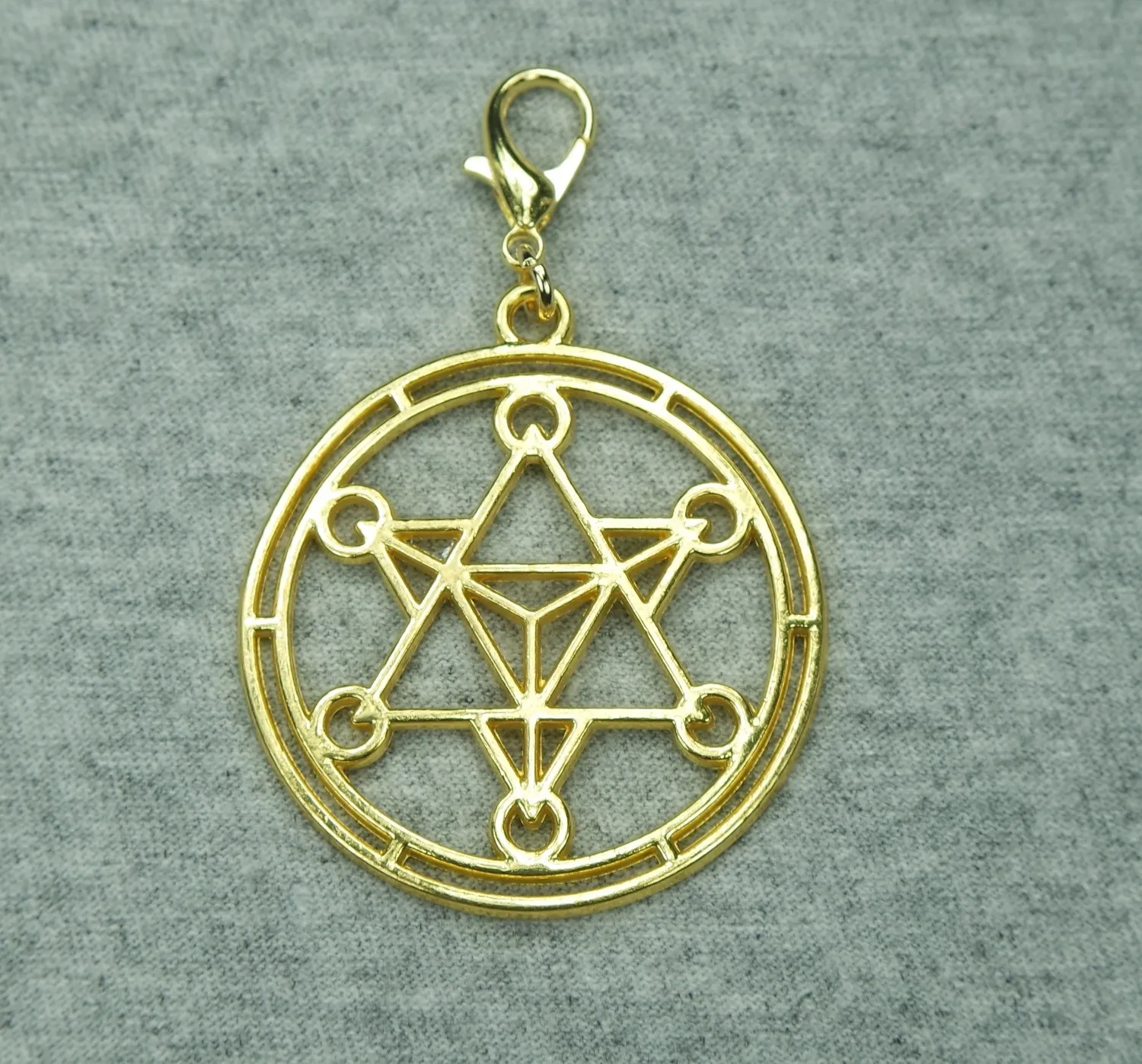 Authentic The Golden Merkaba: Vessel of Ascended Light