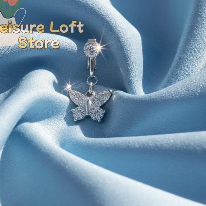 Authentic Enchanted Butterfly Clip On Talisman