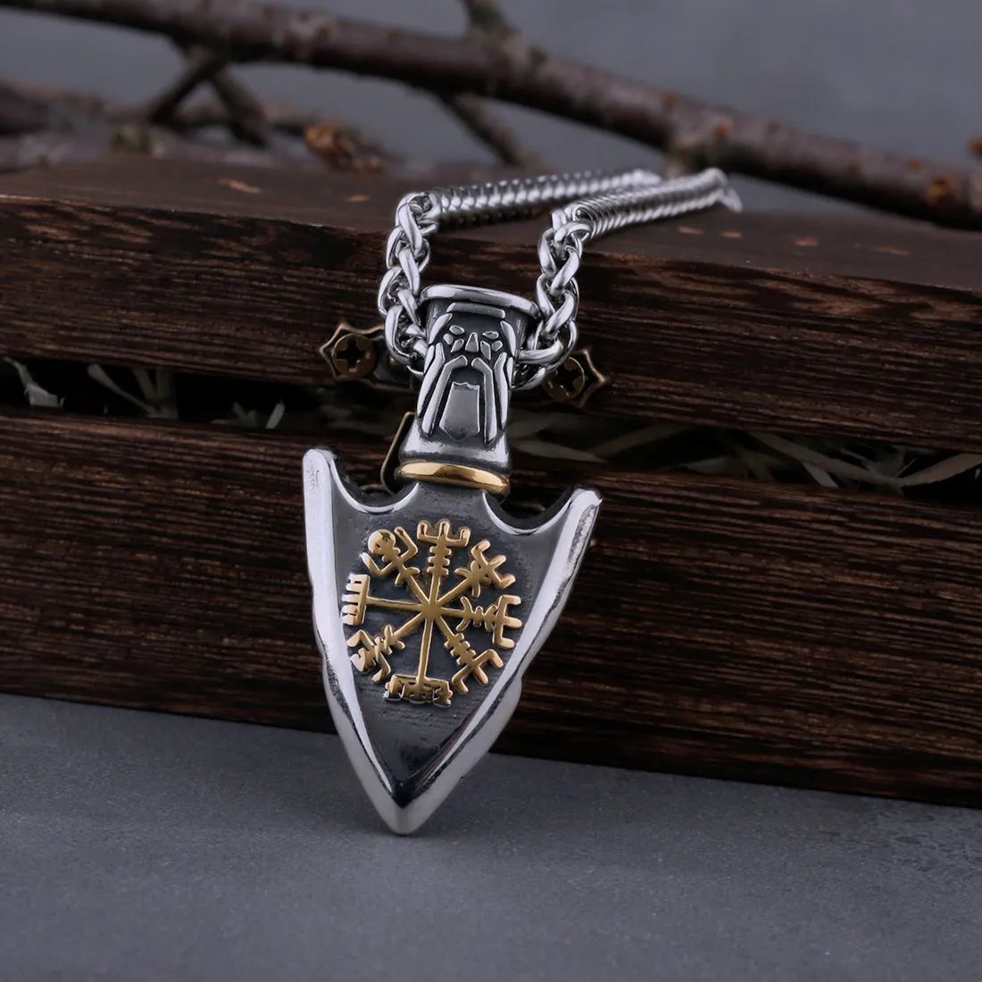 Authentic Navigating Fate: Odin's Valknut Compass of Destiny