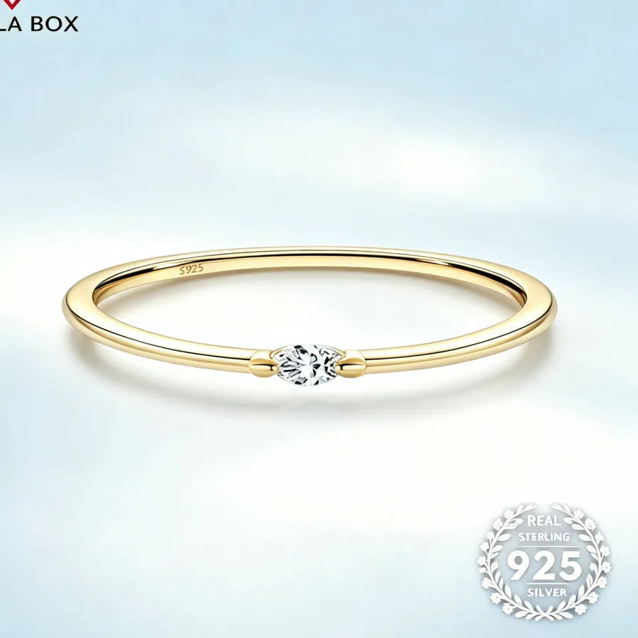 Authentic The Starlight Vessel Marquise Solitaire Ring