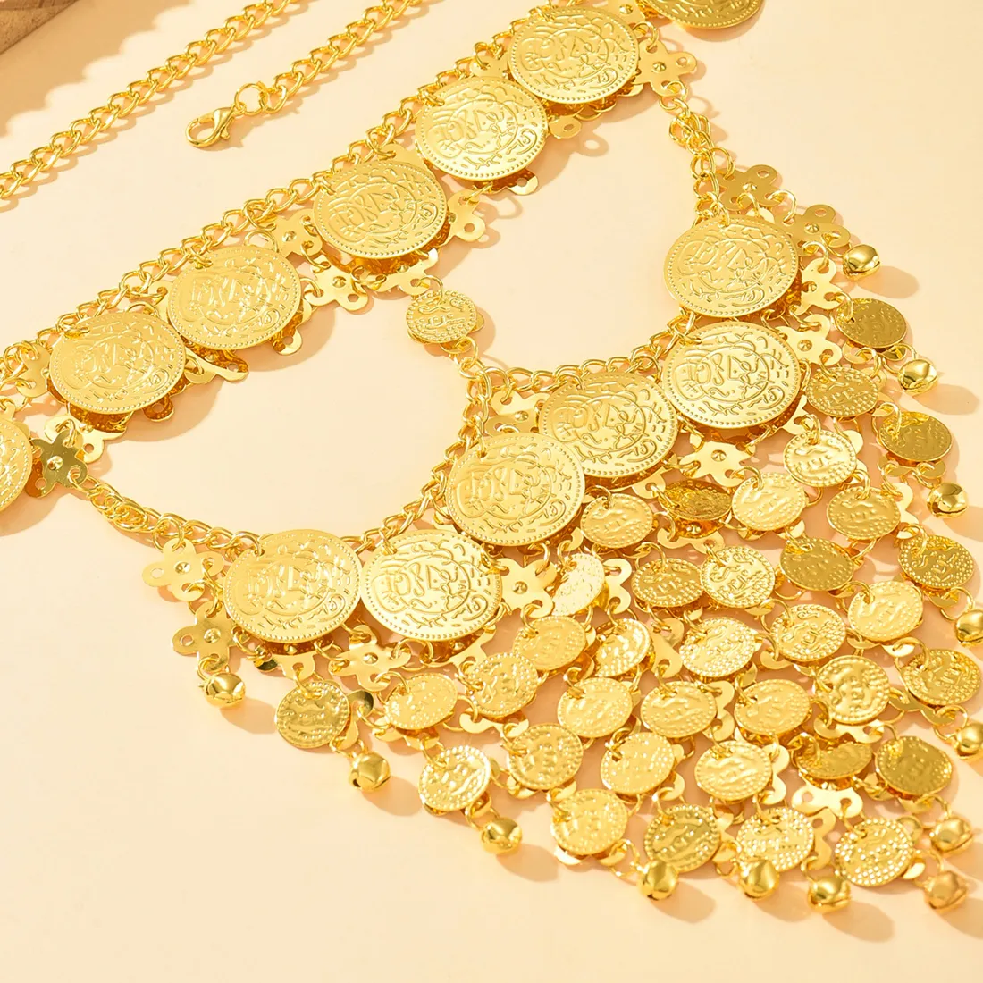 Authentic Whispers Of Ancient Sands Gilded Coin