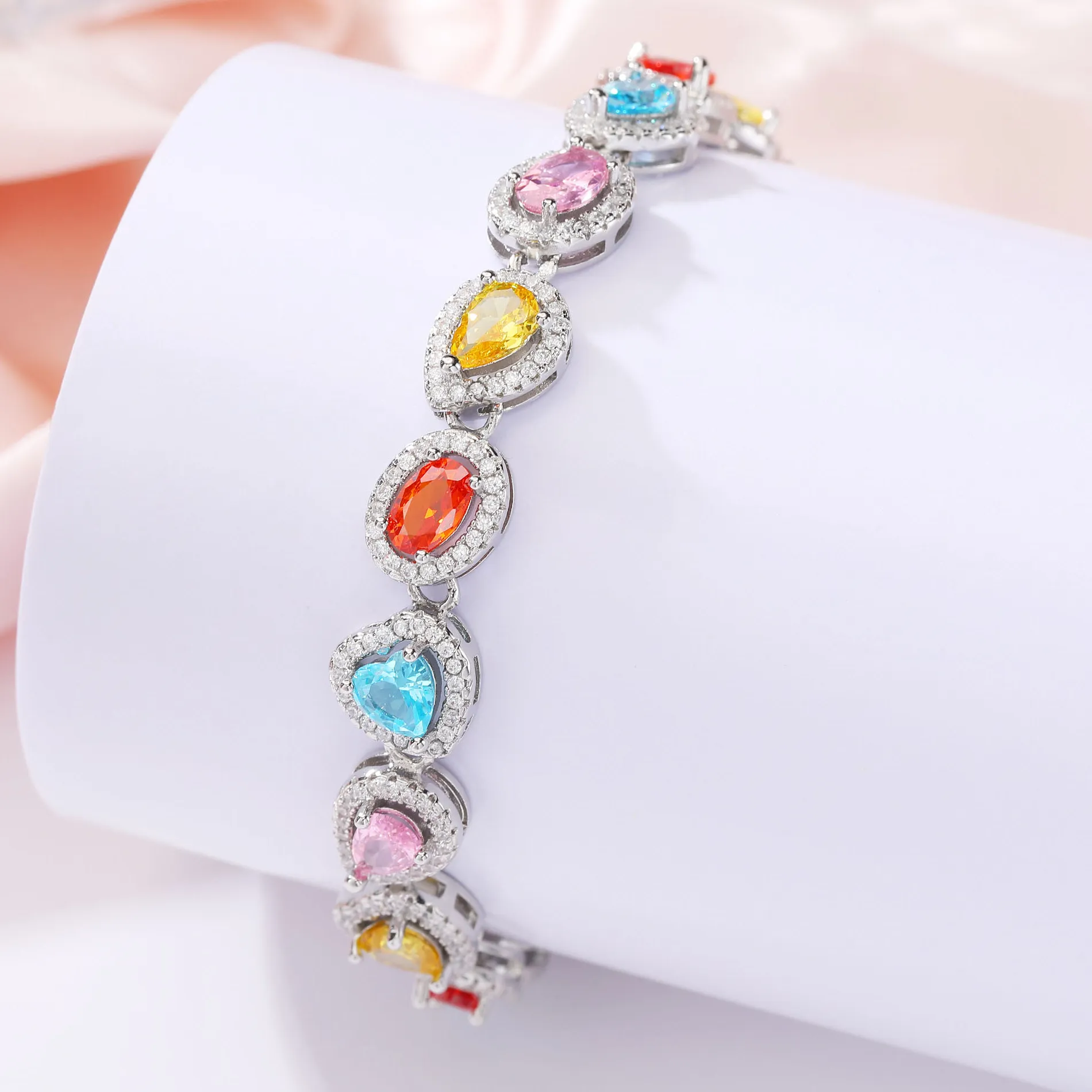 Authentic Celestial Prism Harmony Bracelet: A Symphony of Radiant Light