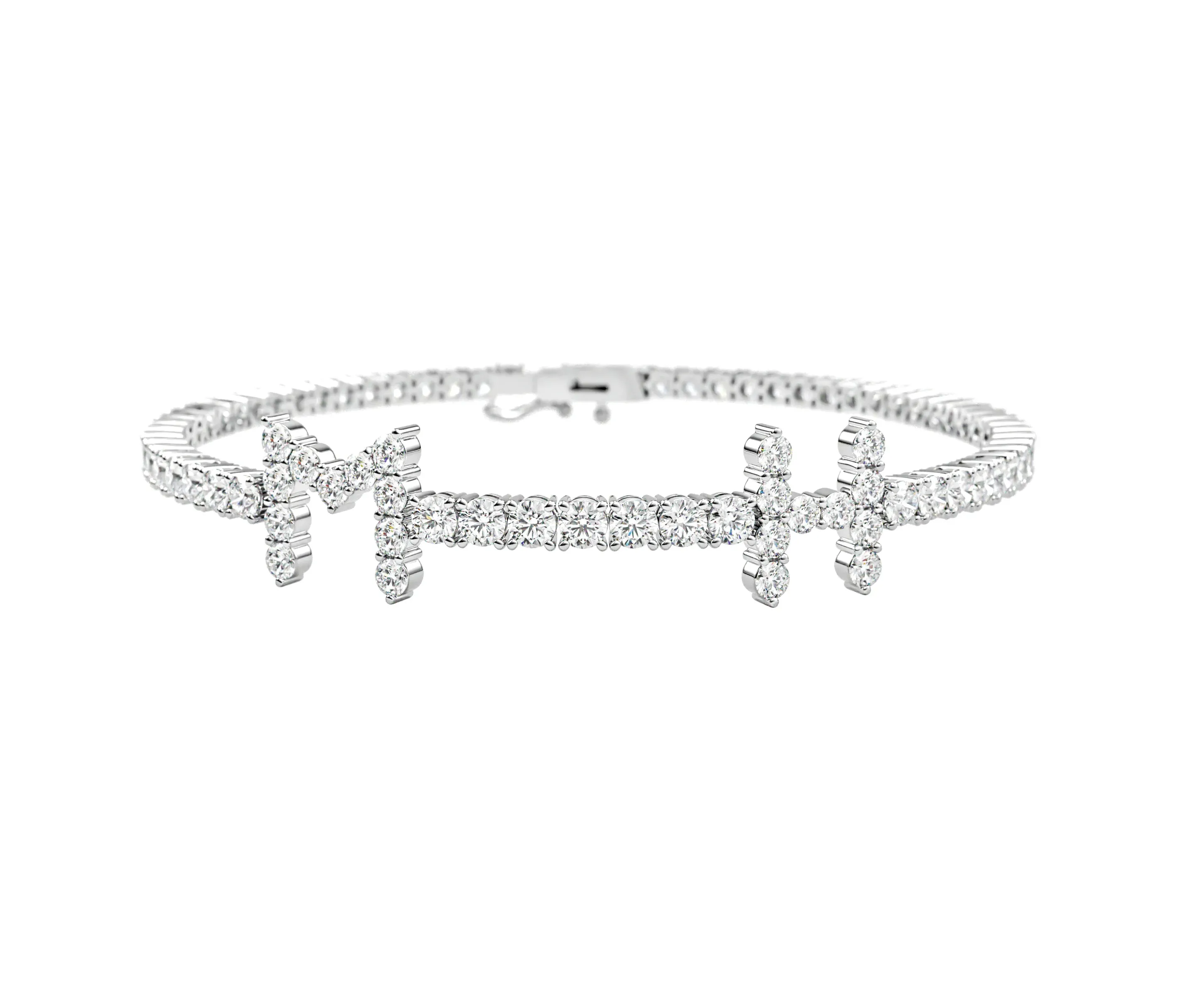 Authentic Personalized Name Bracelet Zircon Letter Jewelry High Quality 18K Gold Plated Heart-shaped Love Gift for Women Wedding Memorial