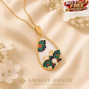 Authentic The Golden Metamorphosis Cloisonne Butterfly Talisman