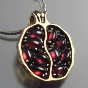 Authentic The Golden Pomegranate Talisman Of Abundance And Vitality