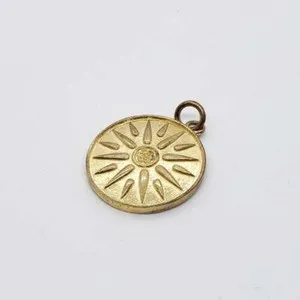 Authentic The Golden Sunburst Of Vergina Amulet