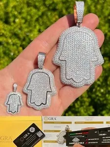 Authentic The Enchanted Guardian A Rose Gold- Plated Hamsa Hand Pendant