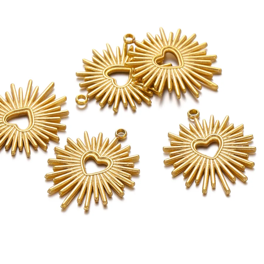 Authentic Celestial Heart Talismans: A Quintet of Golden Radiance