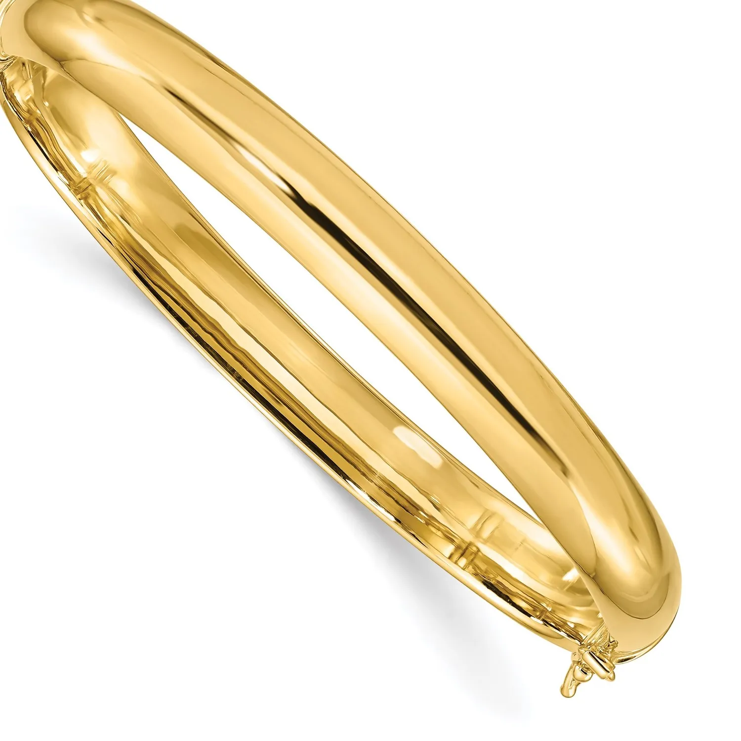 Authentic The Gilded Halo 8Mm Hinged Sterling Silver Bangle