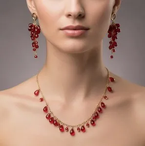 Authentic The Crimson Abundance Pomegranate Seed Golden Talisman