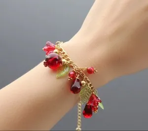 Authentic The Veins Of Abundance 18K Gold Pomegranate Talisman Suite