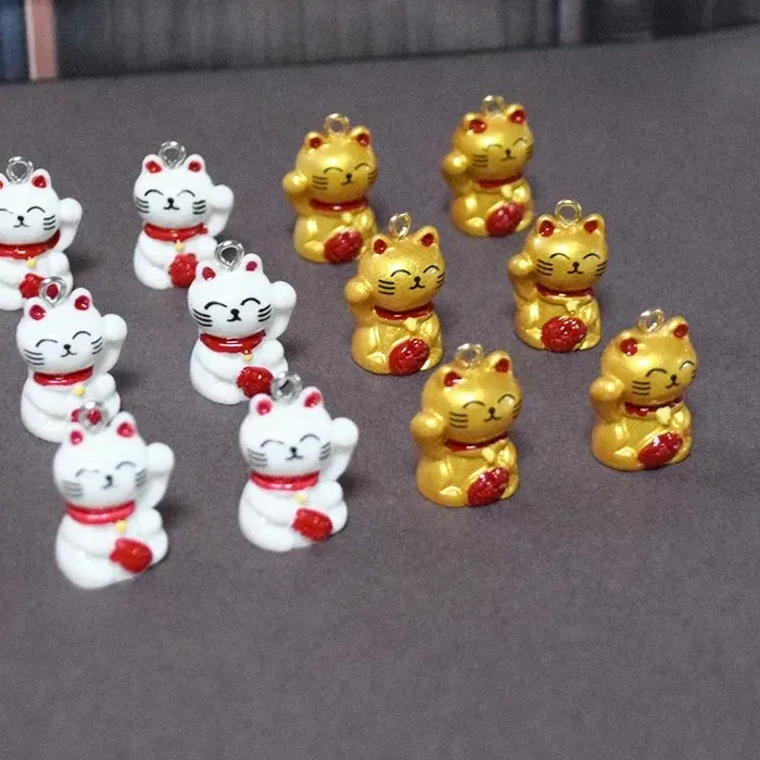 Authentic Golden Fortune Beckoning Talismans Of The Awakening Feline