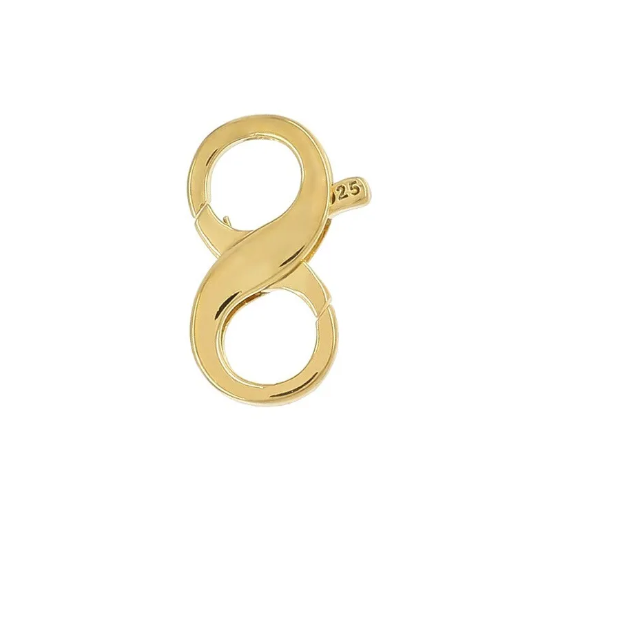 Authentic The Eternal Loop Gold- Plated Infinity Clasp