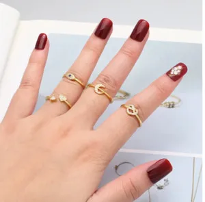 Authentic Moonlit Heart of Protection: Enchanted Gold Plated Crystal Ring