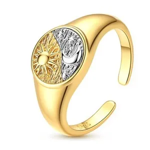Authentic MULA Optional 925 Sterling Silver Open Ring Lucky Bird Heart for Women Jewelry