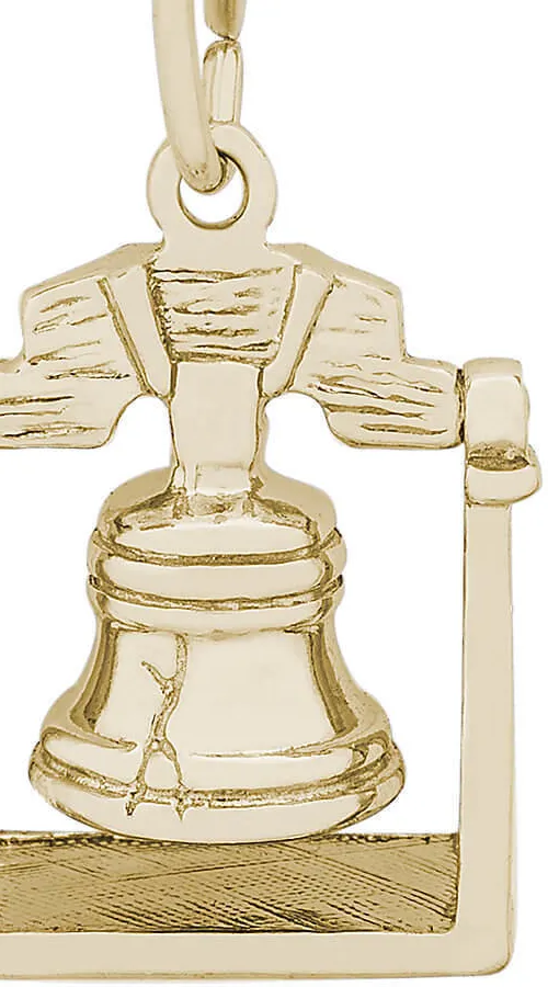 Authentic Golden Liberty Bell The Freedom Talisman