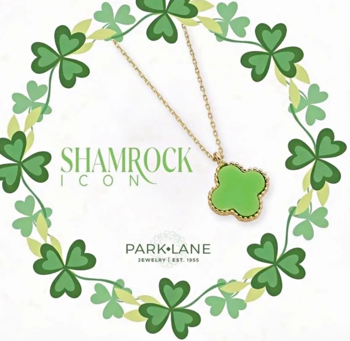 Authentic The Gilded Clover Sanctuary Pendant