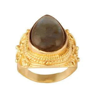 Authentic The Aurora Veil Labradorite Golden Talisman