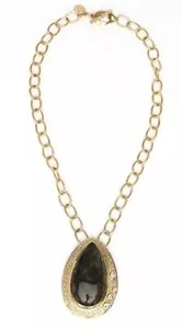 Stephanie Labradorite Pendant Necklace In 14K Gold