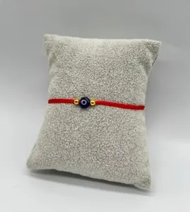 Authentic The Crimson Threshold 12- Gold- Plated Evil Eye And Red String Talisman Collection