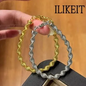 Authentic The Golden Tide Eternal Wave Talisman Bracelet