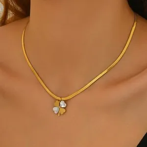 Authentic The Gilded Clover Of Double Fortune Talisman