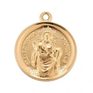 Authentic The Golden Horizon Pathmaker St. Christopher Talisman