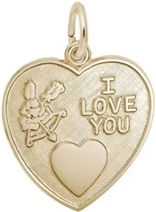 Authentic The Eternal Arrow Of Devotion Golden Heart Talisman