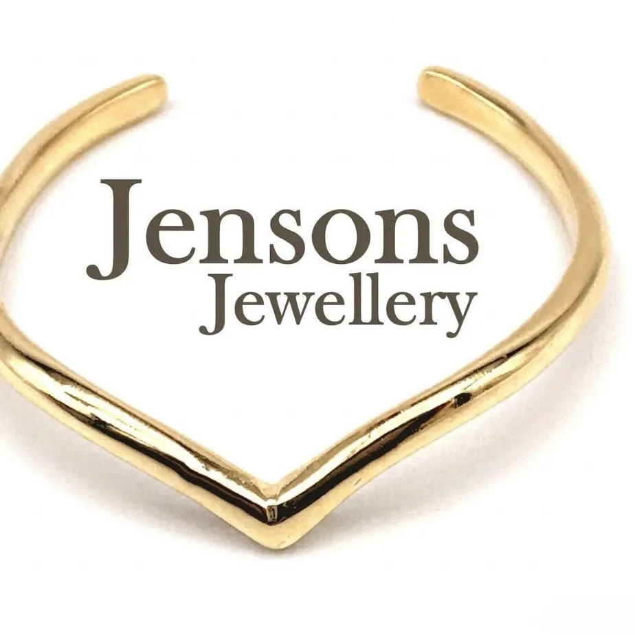 Authentic Wishbone Chevron Gold- Plated Sterling Silver Toe Ring