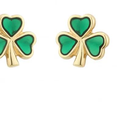 Authentic Shamrock Whisper Enchanted Gold Plated Blessing