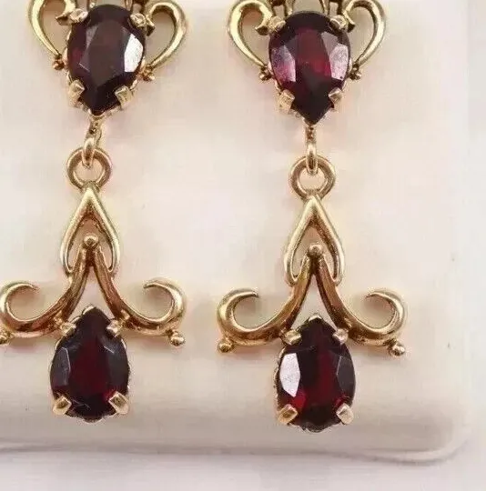 Authentic Red Garnet's Blazing Flame of Passion and Protection