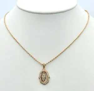 Authentic The Radiant Hand Of Fatima Rose Gold Talisman