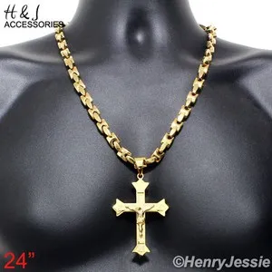 Authentic The Golden Interlocked Bone And Sacred Cross Talisman
