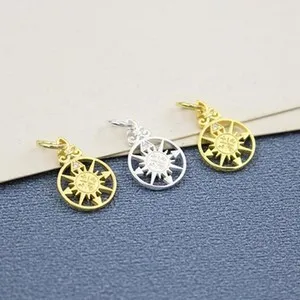 Authentic The Gilded North Star An 18K Vermeil Compass Talisman