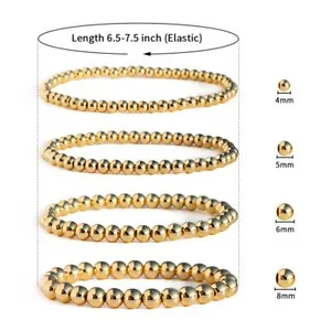 The Aurora Thread 14K Rose Gold Beaded Stretch Talisman