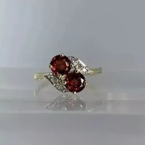 Authentic The Crimson Ember Solitaire: A Talisman of Passion and Vitality