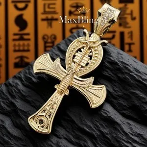 Authentic The Golden Eye Of Eternity Ankh Talisman