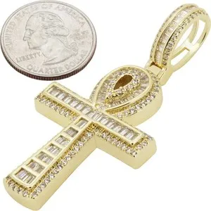 Authentic The Golden Key Of Eternity Ankh Pendant