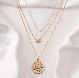Authentic Celestial Radiance Sun Star Layered Talisman