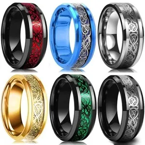 Authentic Dragon's Blaze: Celtic Guardian Ring of Protection and Courage