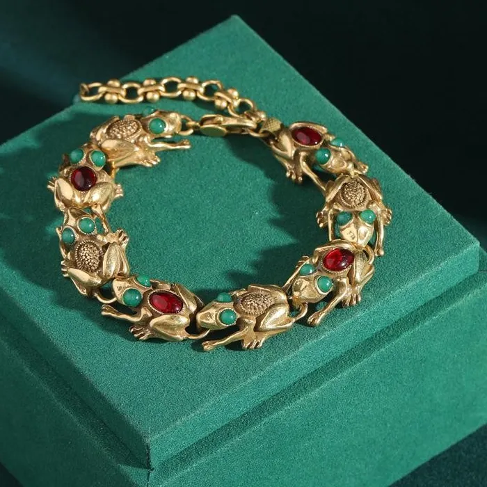 Authentic The Gilded Amphibian Talisman Of Transformation And Abundance