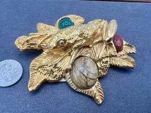 Authentic The Gilded Amphibian Of Abundance And Renewal Talisman