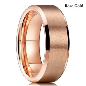 Authentic Gold Plated Blue Black Red Celtic Dragon Band Ring 8Mm