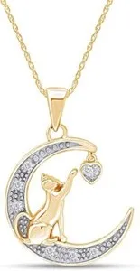 Authentic Moonlit Feline Heart: A Love Charm from the Celestial Realm
