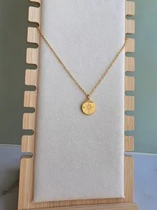 Authentic Celestial Compass 18K Gold- Plated North Star Pendant