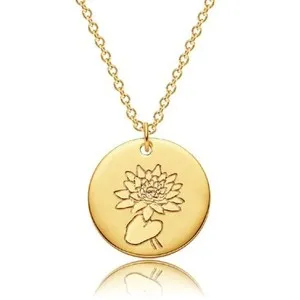 Authentic 14 Designs Of Gold Plated Lotus Flower Necklaces- Perfect For Special Occasions
