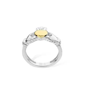 Authentic The Eternal Union Claddagh Ring Of Love, Loyalty, And Sovereignty